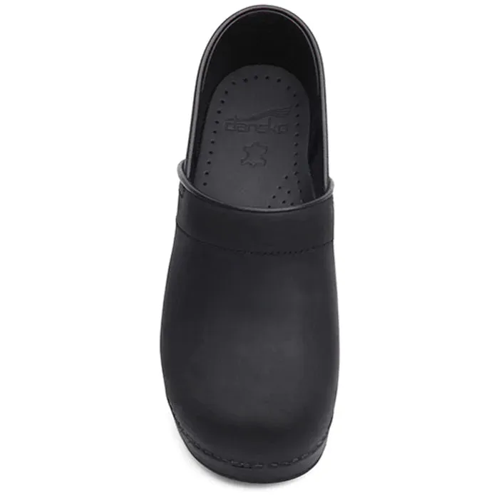 Crisp Finish Relaxed Fit Womens Dansko Professional Black Oiled