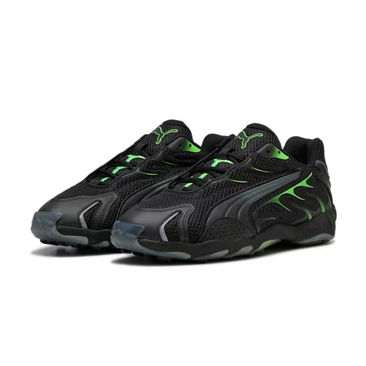 Inhale 'Black Green Glare' Foot Glow