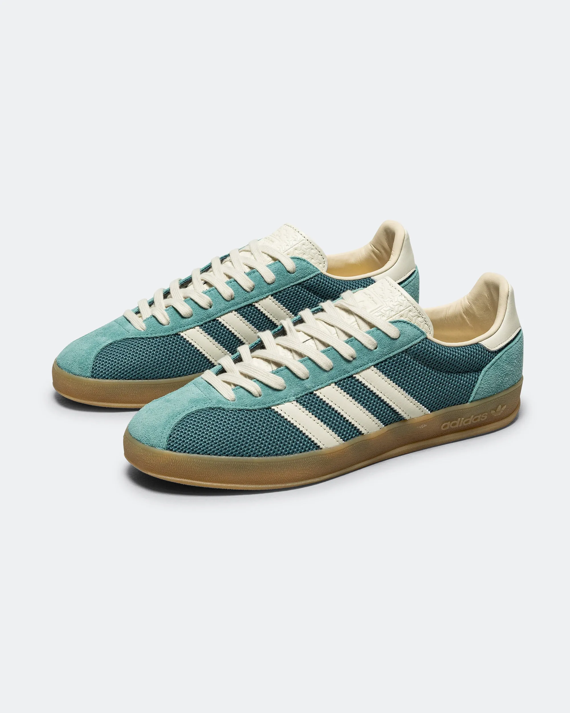 Durable Lacing System Casual arch Gazelle Indoor - Preloved Teal/Off White-Warm Sandstone