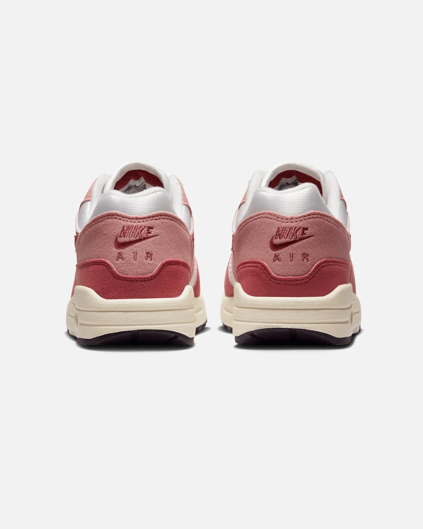Nike Women's Air Max 1 '87 Sail/Cedar Red darkest