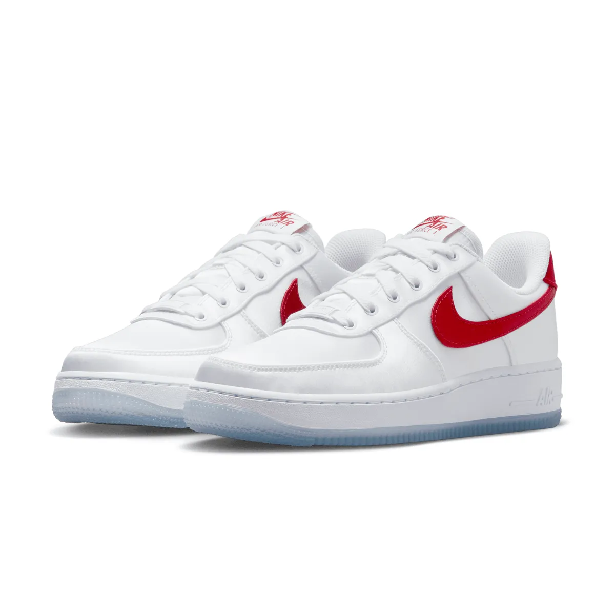 casual - wear Cool Kids Wmns Air Force 1 ??07 'Satin White Red'