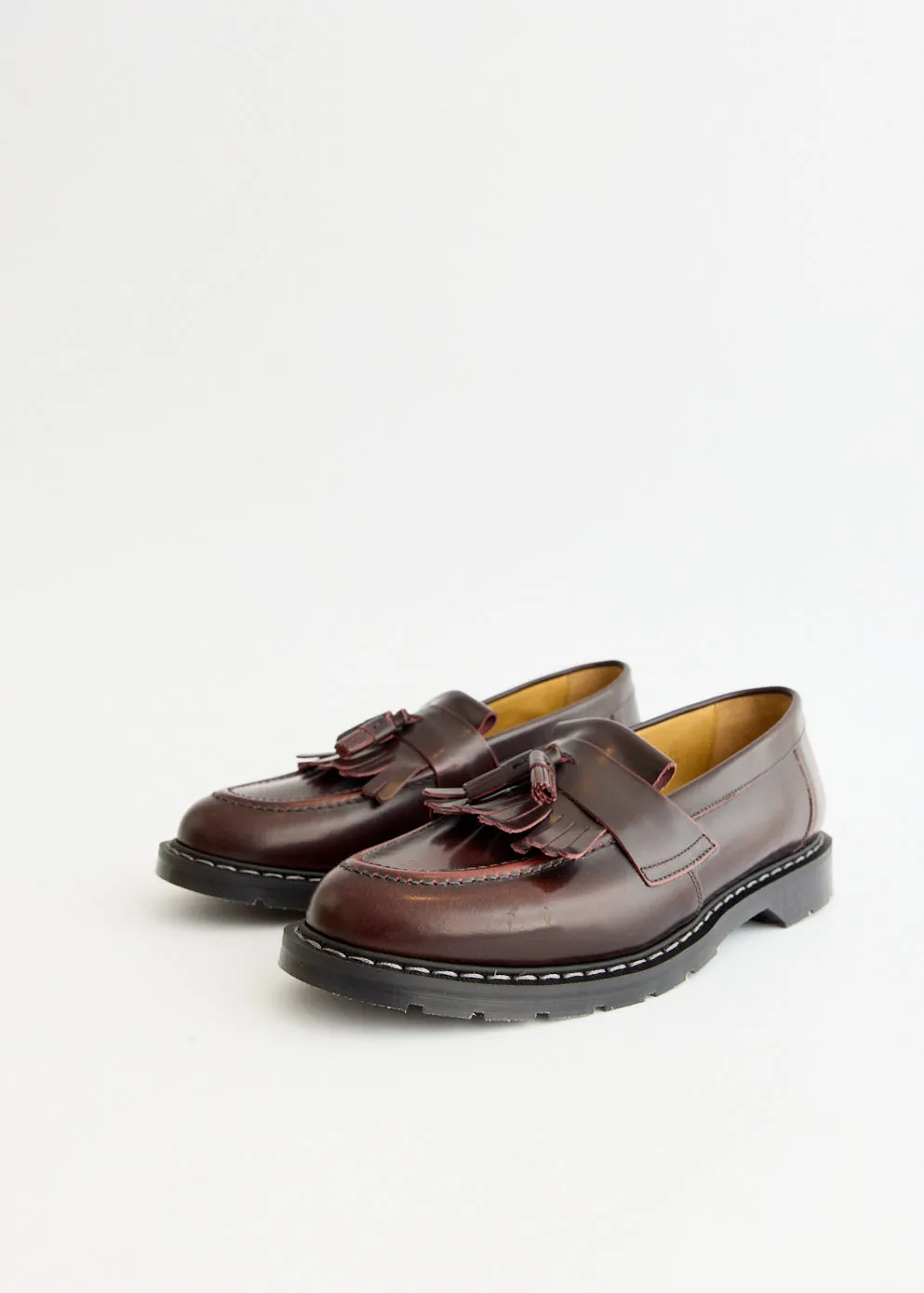 Elite Gathering Easy Care Hi-Shine Tassel Loafers