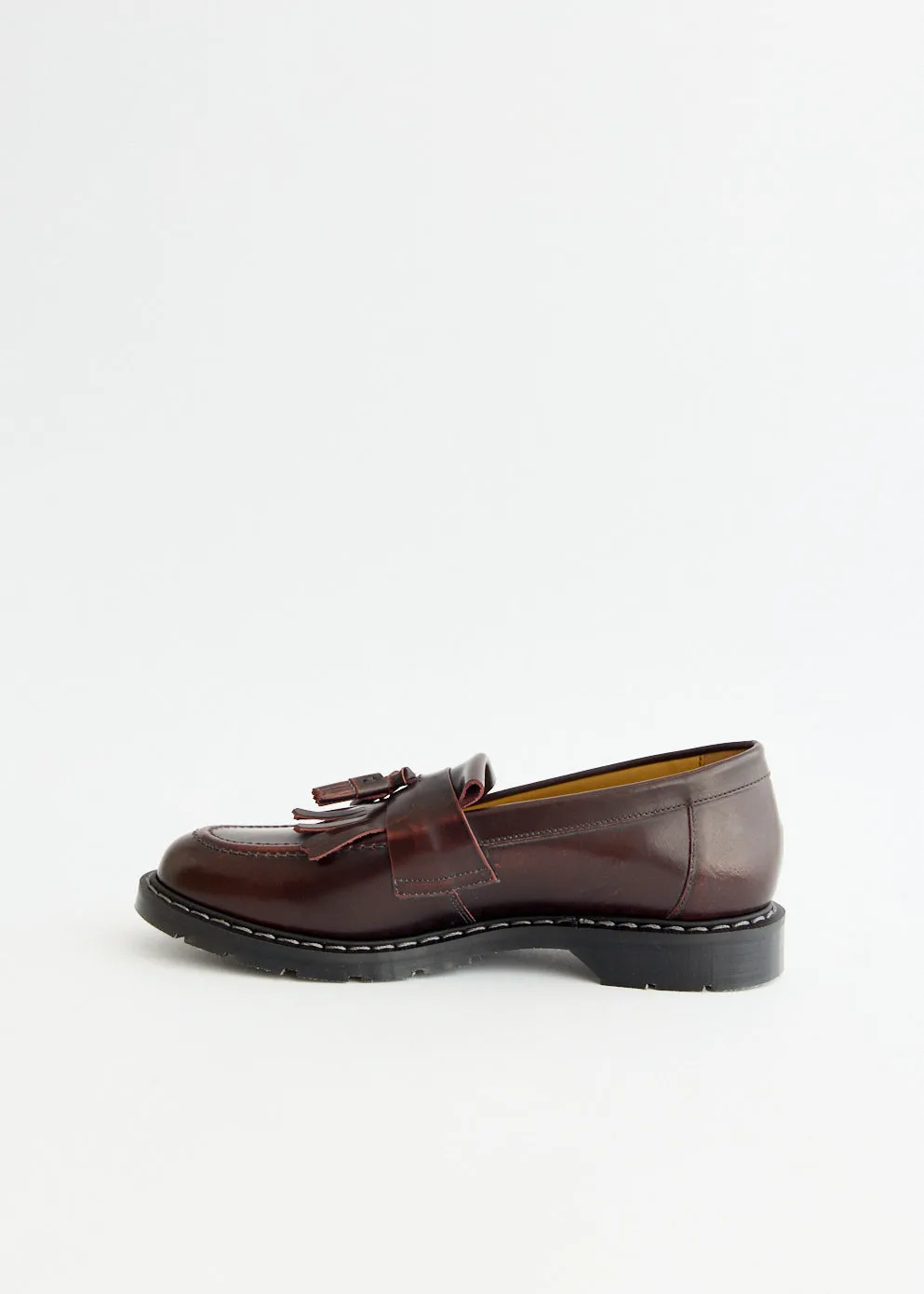 walking - style Fitted touch Hi-Shine Tassel Loafers