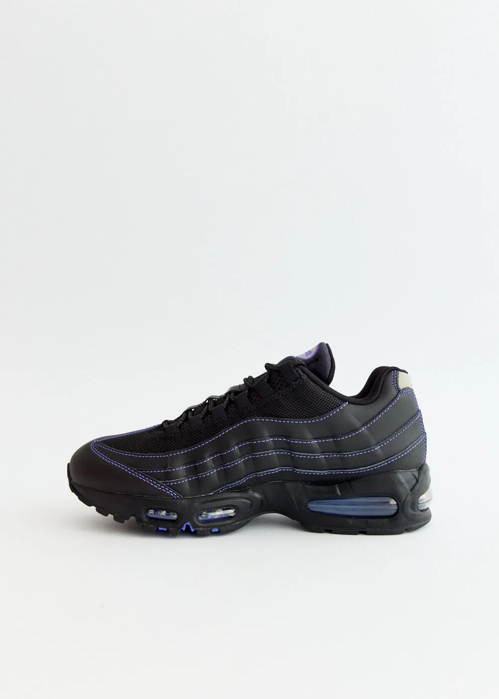 Air Max 95 OG 'Black Persian Violet' Sneakers platform Rare