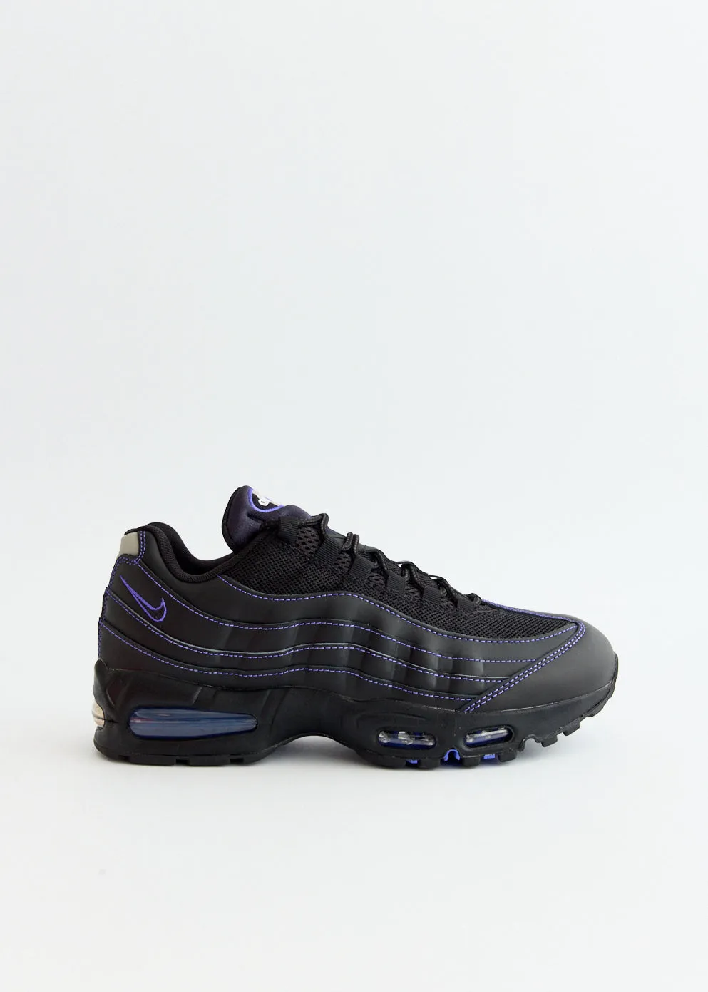 Air Max 95 OG 'Black Persian Violet' Sneakers quality - focused fall footwear assortments
