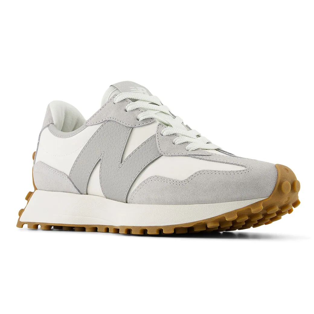 Womens New Balance 327 in Raincloud Step Comfort Skip Hike