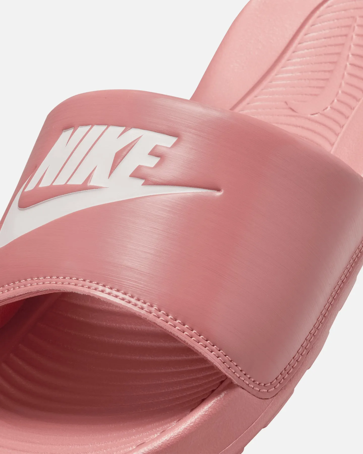 Nike Women's Victori One Slide Pink Block Heel countryside