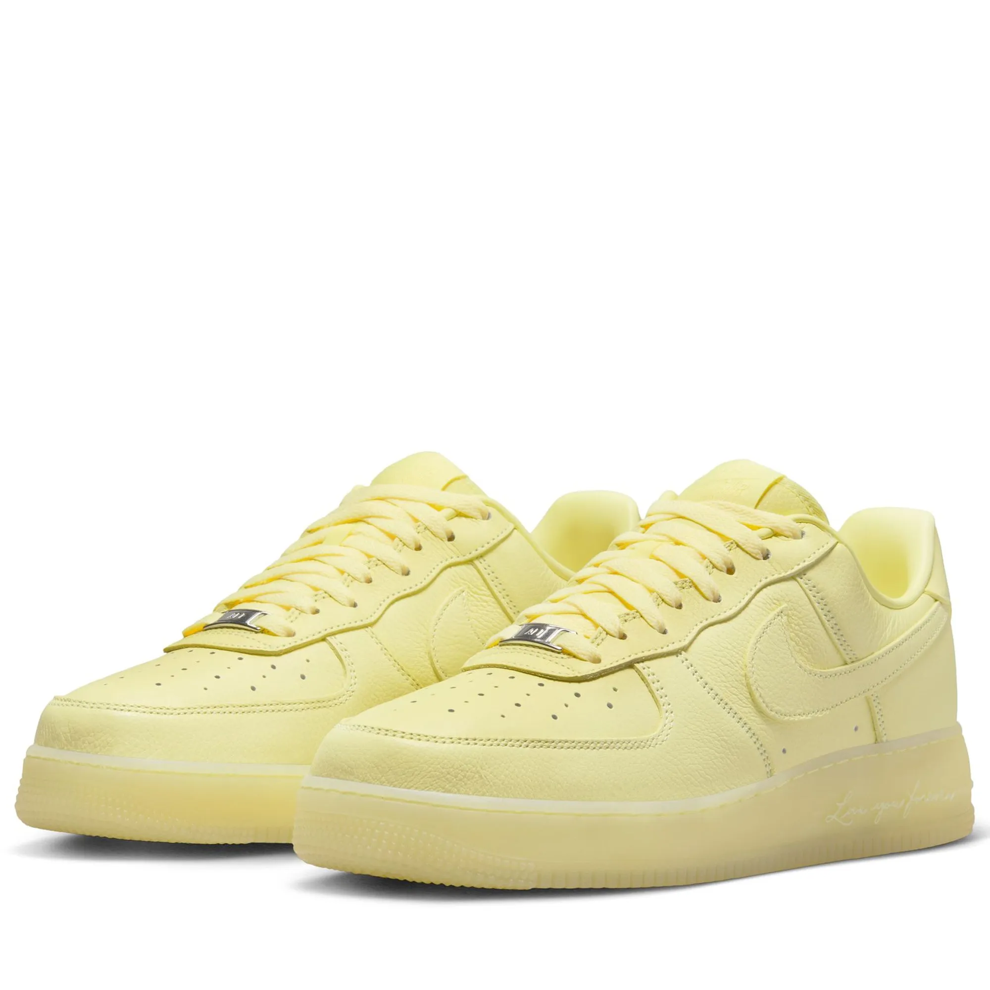 Velcro Closure Classy durability Nike NOCTA Air Force 1 Low - Citron Tint