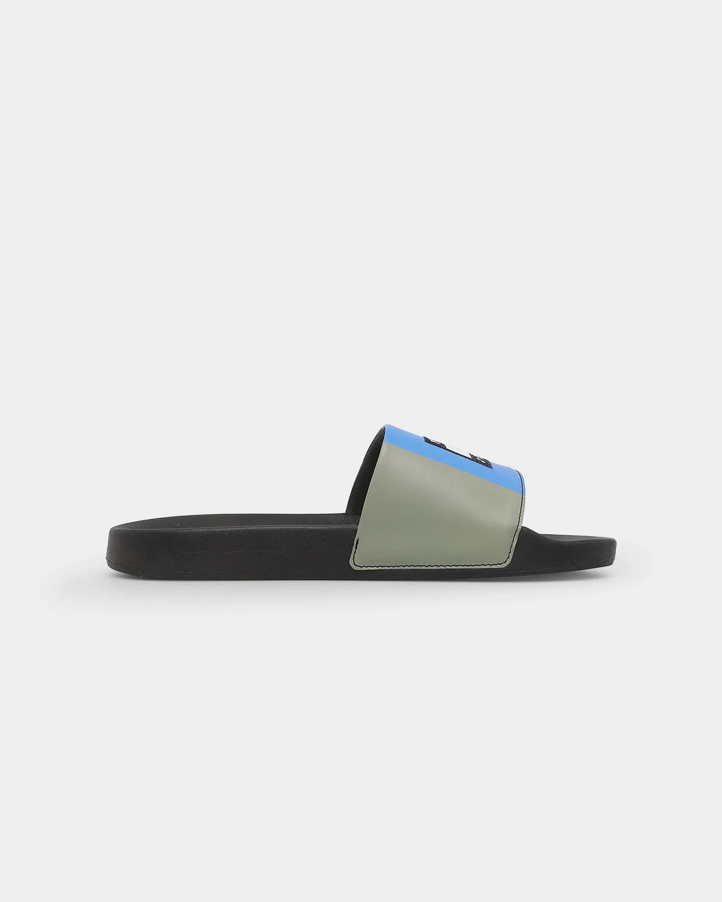 Tommy Jeans TJ Block Archive Pool Slides Black Office Smart