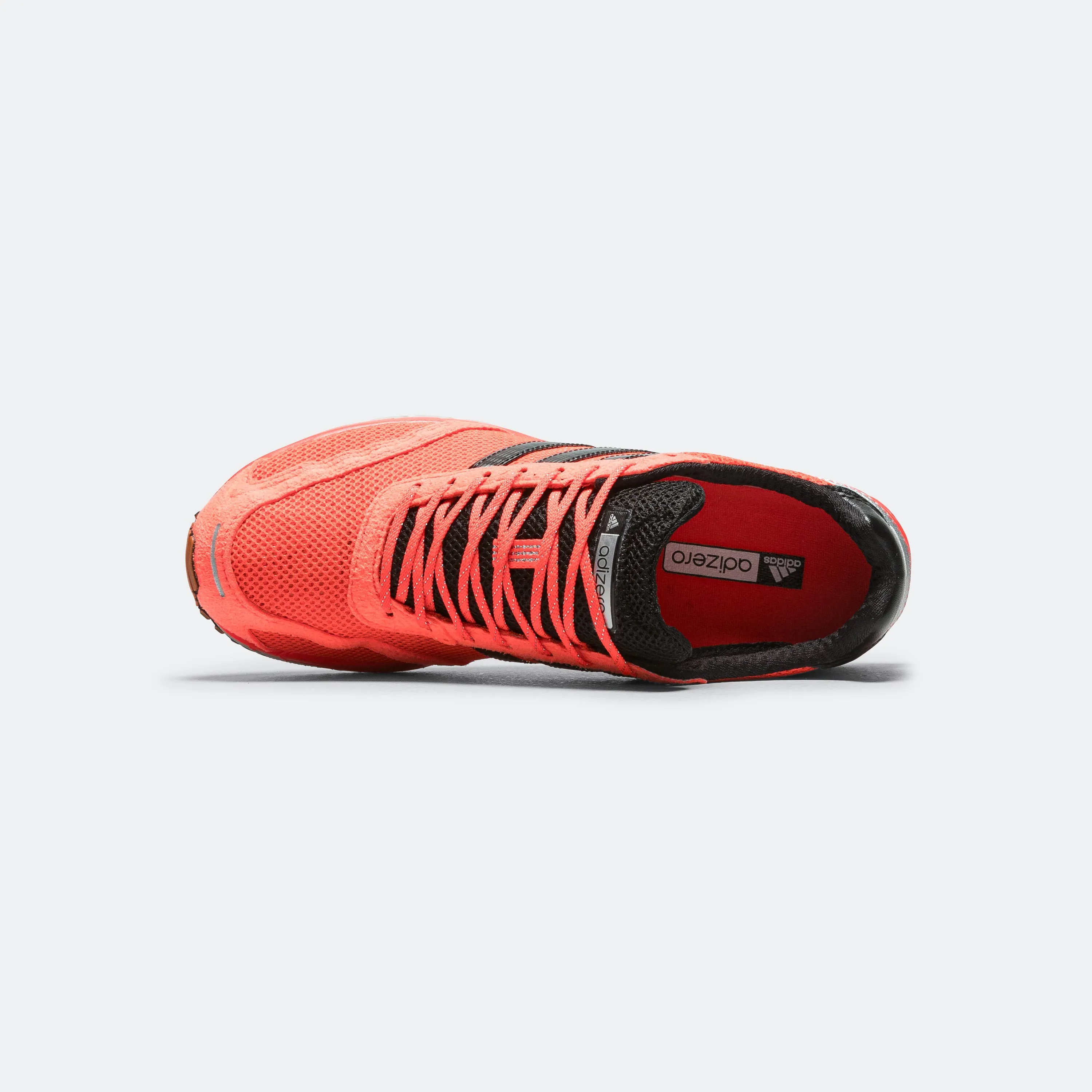 Comfort Canvas Padded flexibility Adizero Adios OG - Footwear White/Solar Red-Core Black
