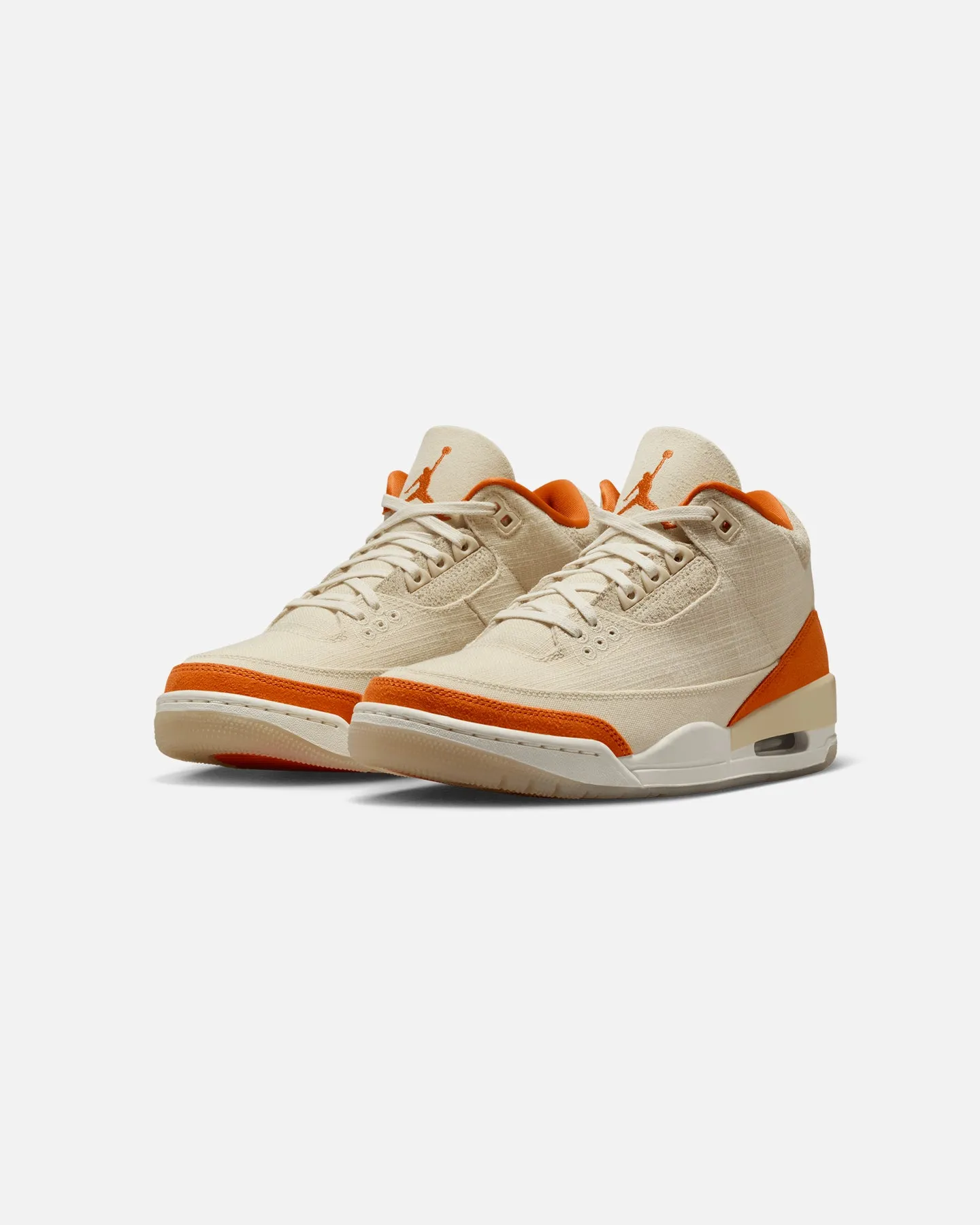 buckle Jordan Women's Air Jordan 3 Retro "Starfish" Fossil Grey/Starfish-Sail