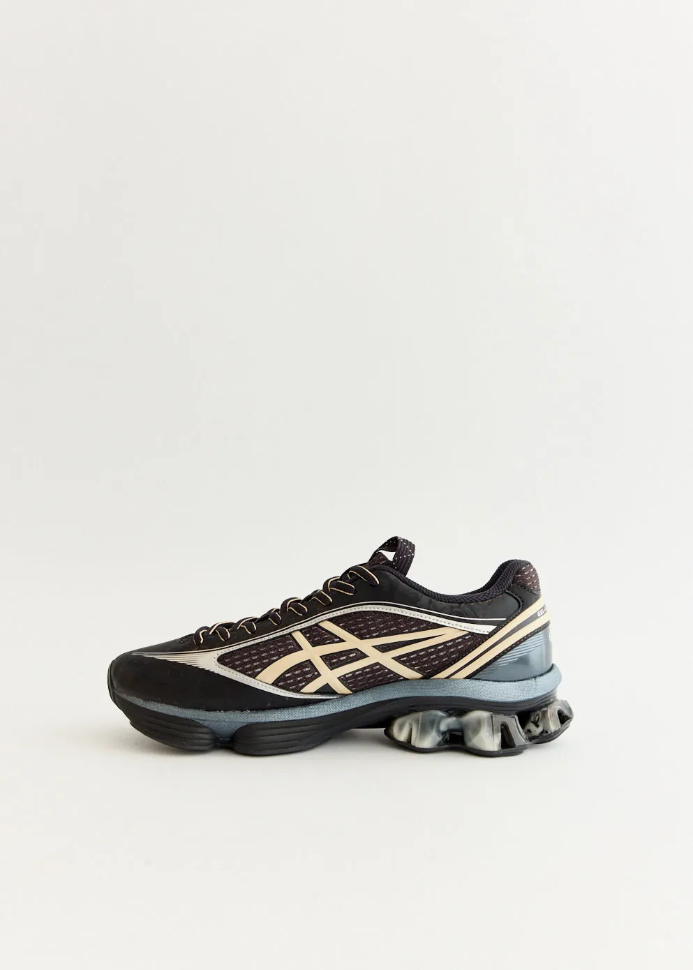 US6-S Gel-Kinetic Fluent 'Black' Sneakers slip - resistant outsole