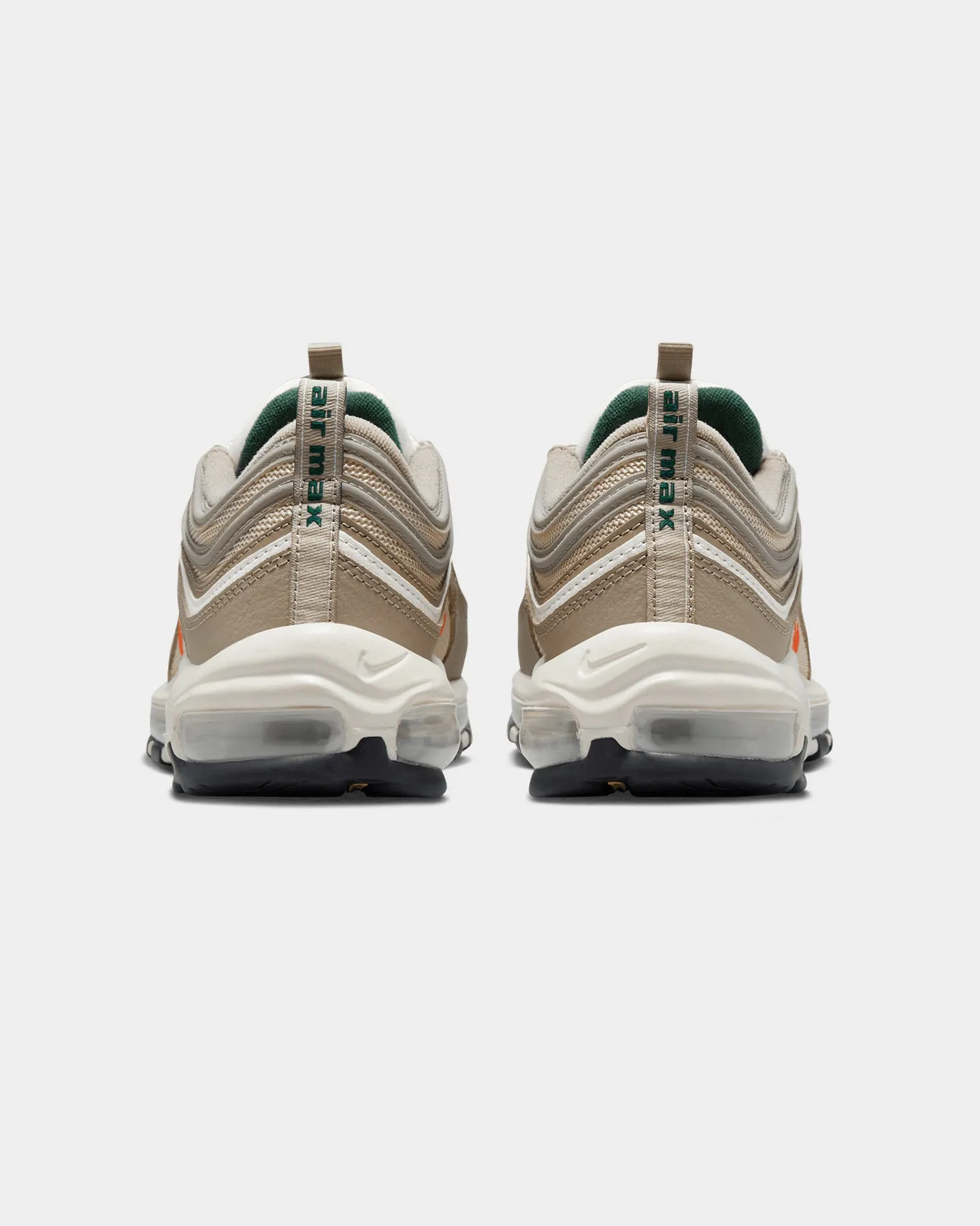 Rare Shock-absorbent cushioning Nike Women's Air Max 97 SE Khaki/Picante Red/Sesame Sail