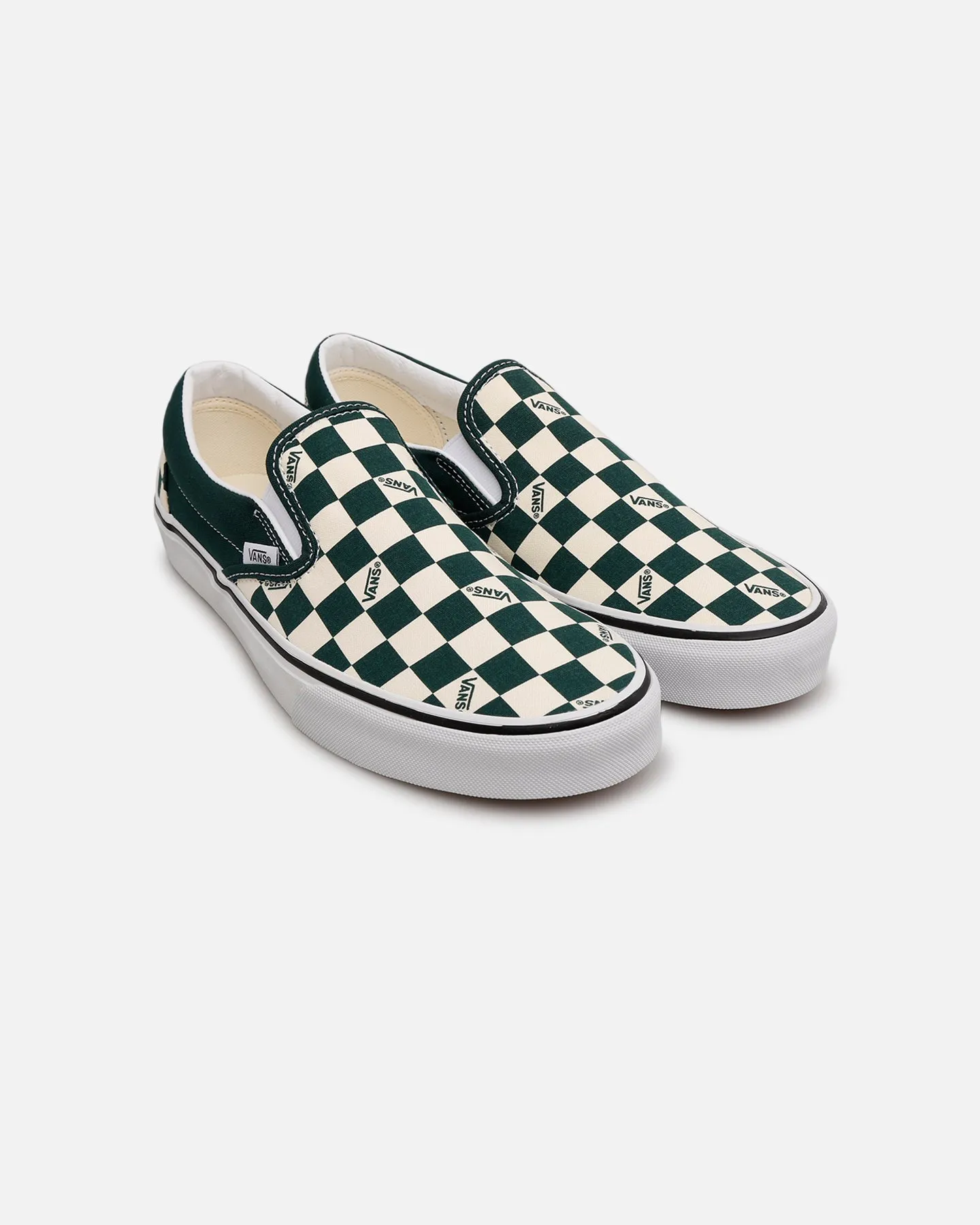 Vans Classic Slip-On Emerald Block Walk Fast Go