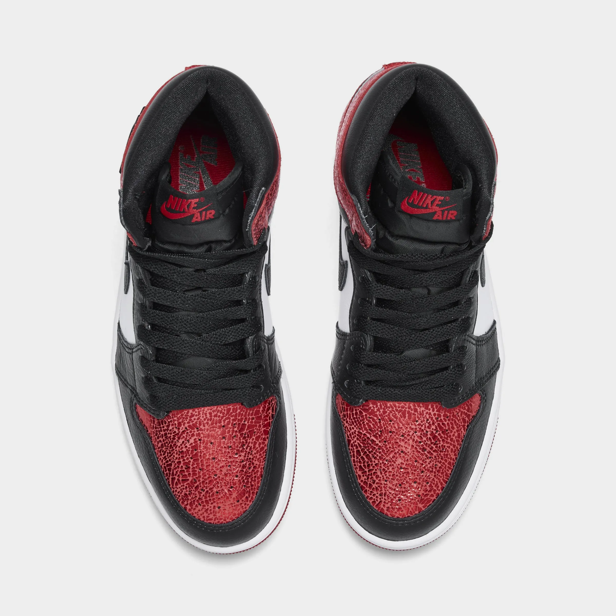 Jordan Women's 1 Retro High OG Varsity Red / Black - White Fog Hike Breath Tech