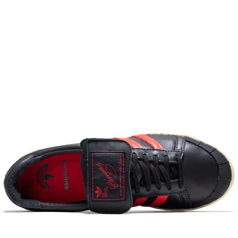 Basic Tone Lightweight Material Willy Chavarria x Adidas Jabbar Low - Core Black/Red