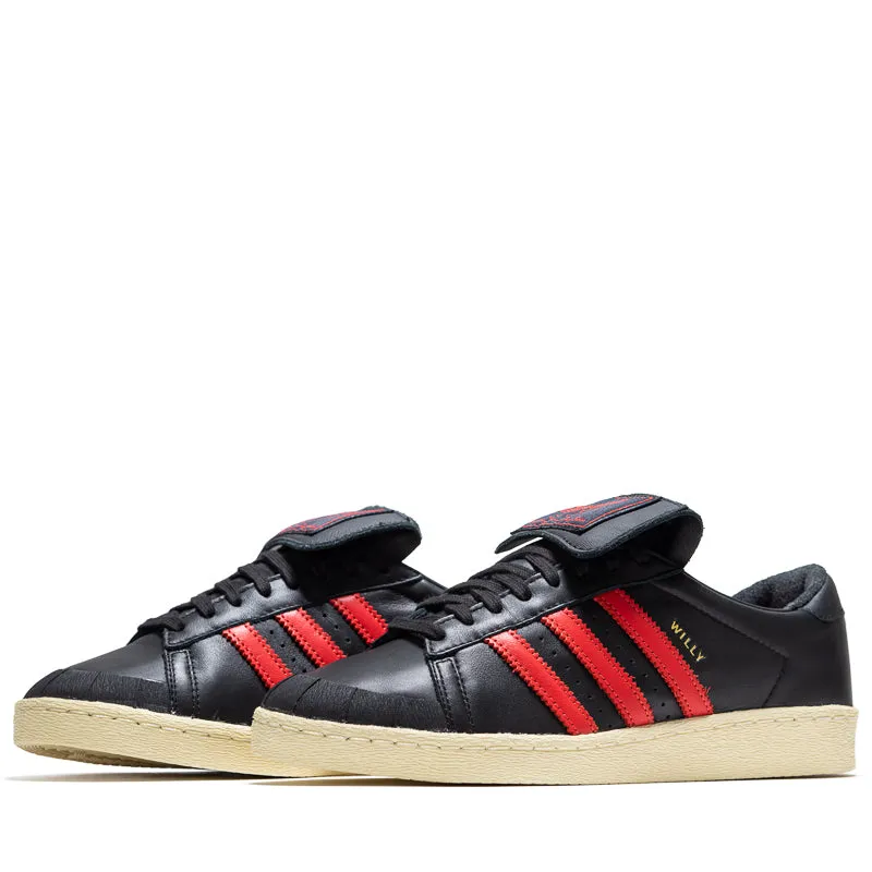 Flexible Groove Tech Willy Chavarria x Adidas Jabbar Low - Core Black/Red