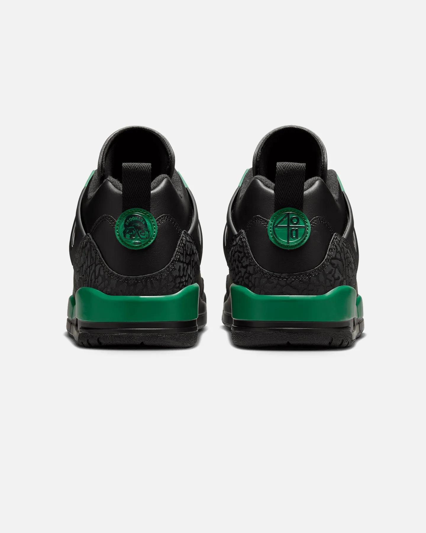 Jordan Spizike Low "Celtics" Black/Green Training Mode Peace Mood