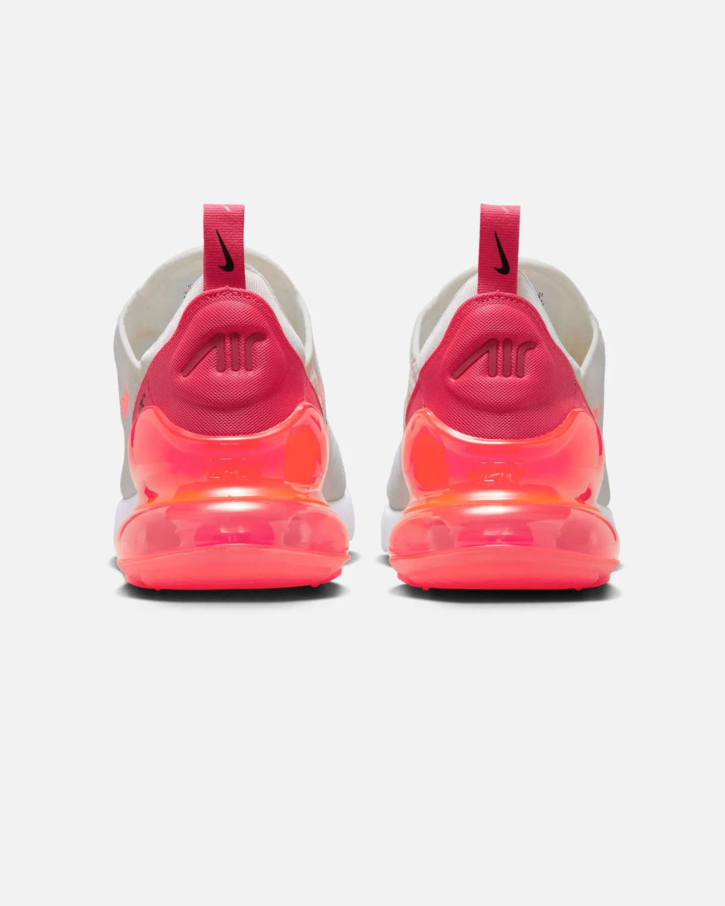 Nike Women's Air Max 270 Sail/Hot Punch side - vents
