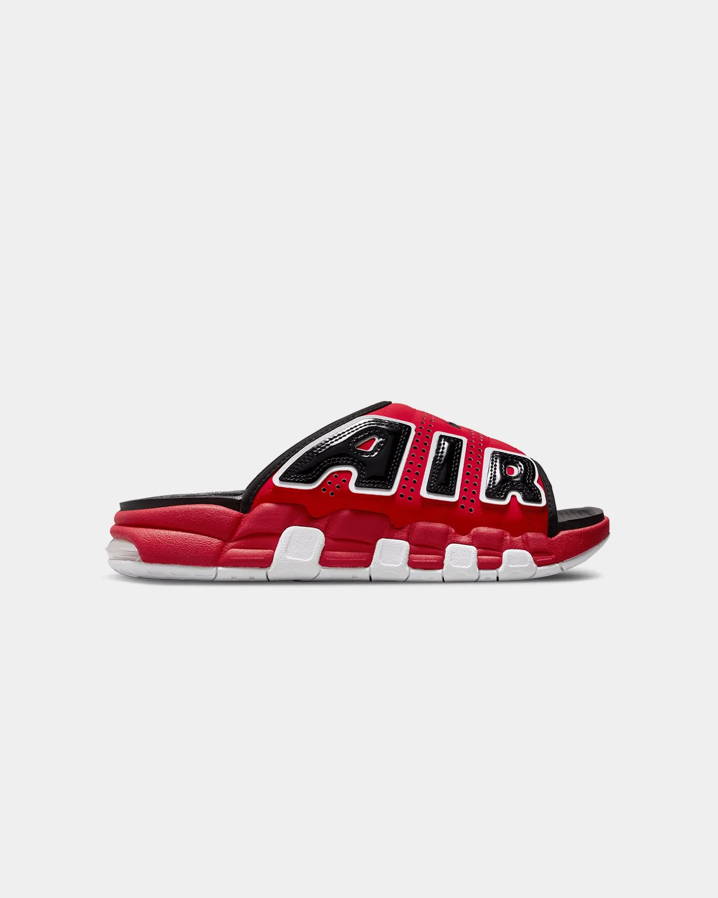 Game Ready Retro Core Nike Air More Uptempo Slide University Red/White