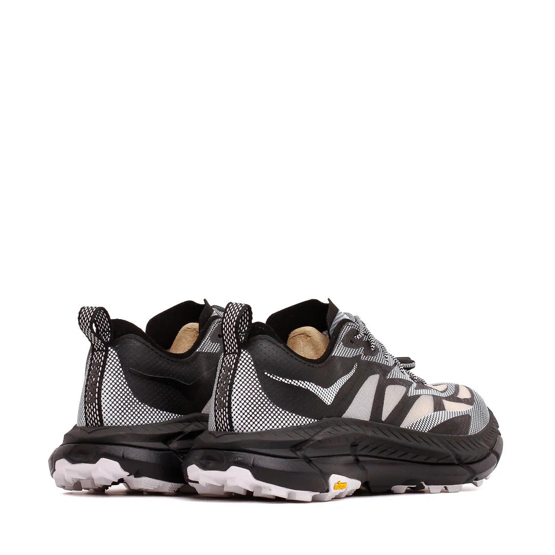 soccer - compatible shoes Hoka One One Unisex Mafate Speed 4 Lite TS Black White 1168971-BWHT