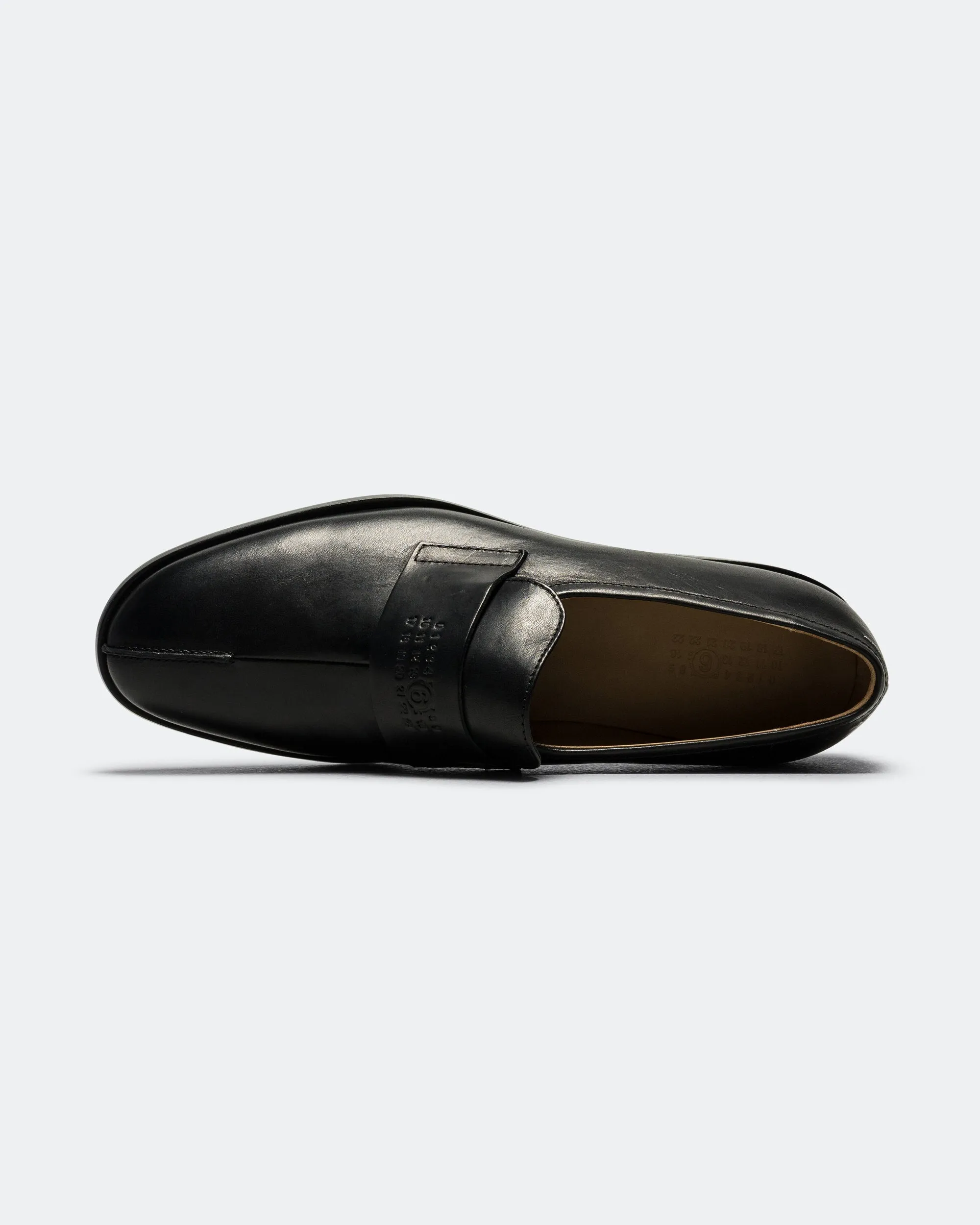 Comfort quality Commuter Ready Shiny Leather Mocassin - Black