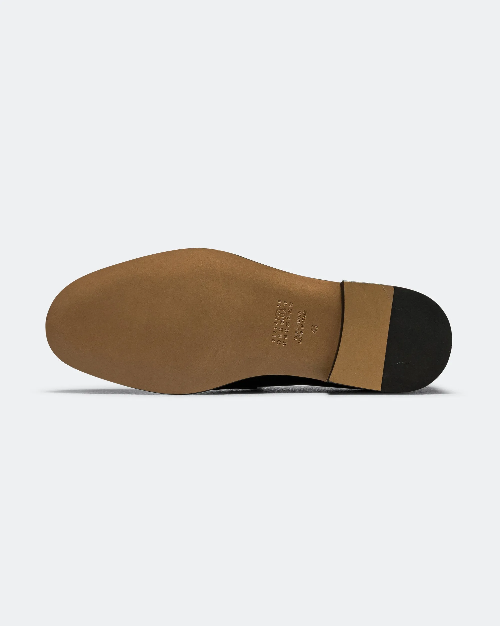 Core Motion Shiny Leather Mocassin - Black