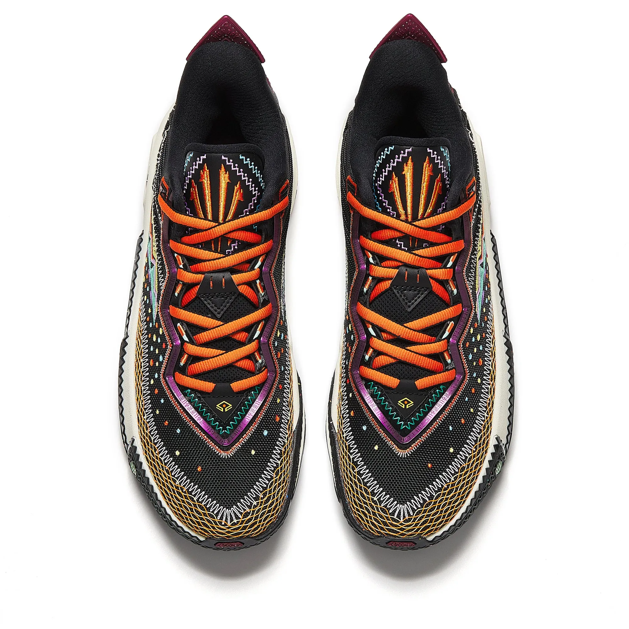 Supportive touch Pace Support Anta Kai 2 'Solar Return' - Black/Green
