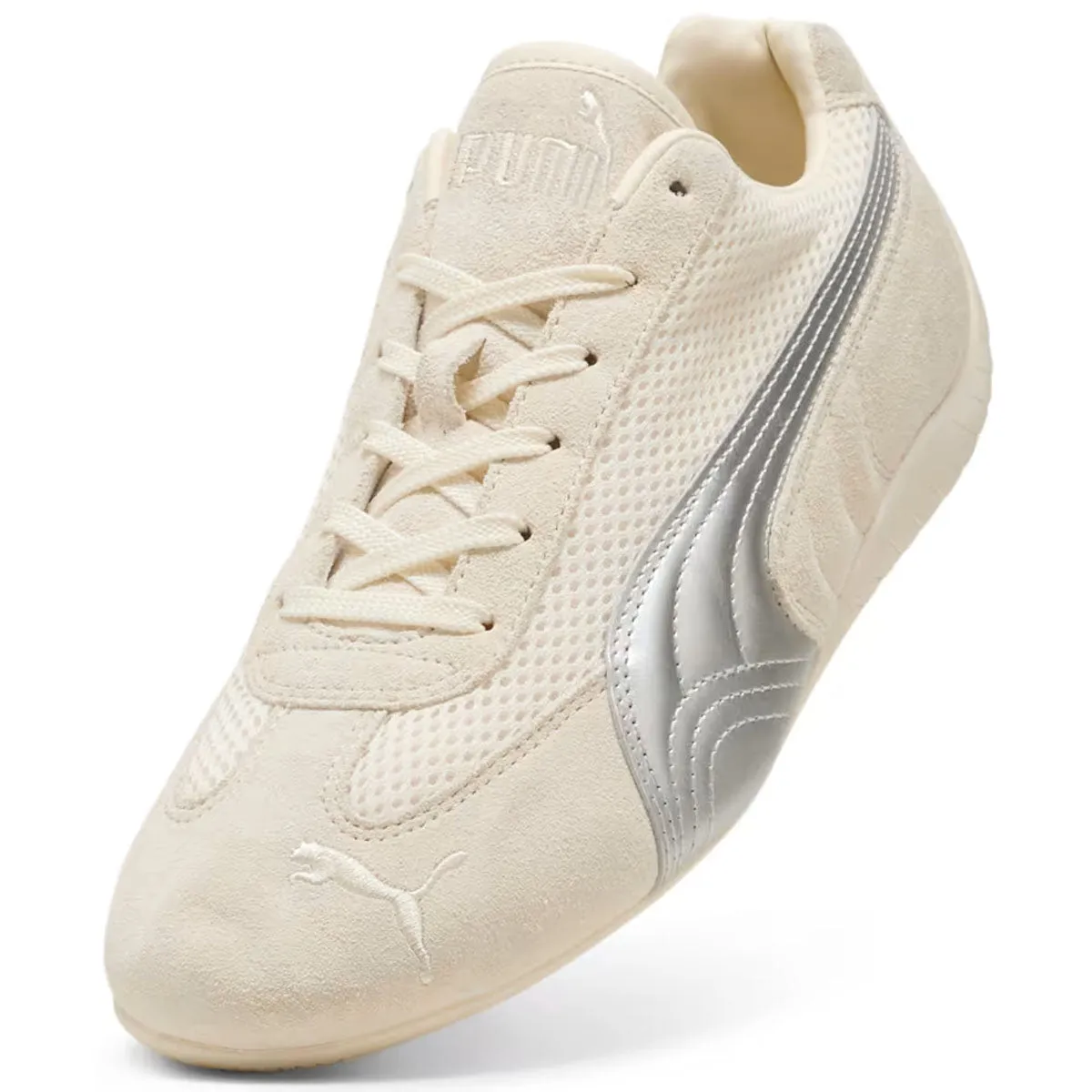 Speedcat Premium 'Frosted Ivory Matte Silver' Street Fit