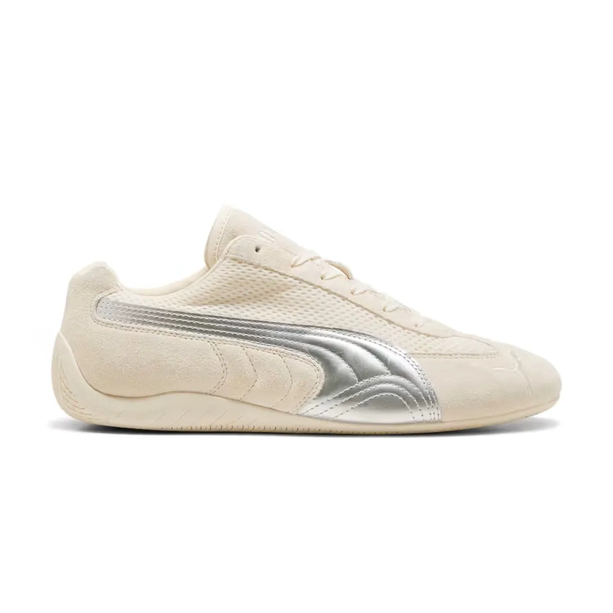 Speedcat Premium 'Frosted Ivory Matte Silver' Track Run