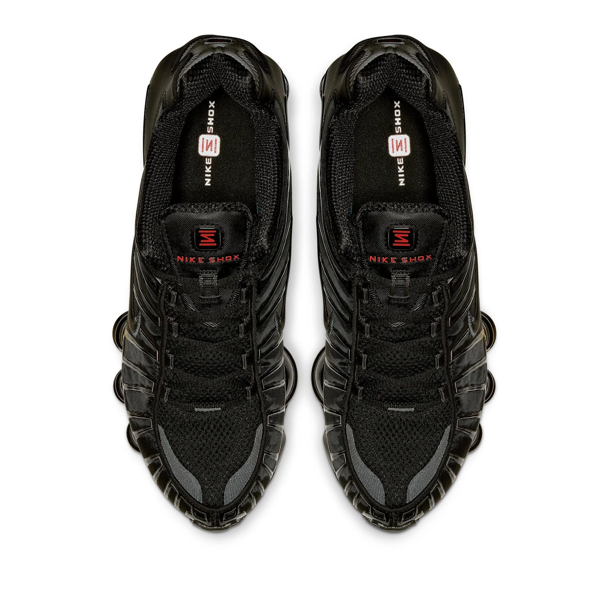 Nike Shox TL - Black/Black Pressure Distribution Nodes Lean Form