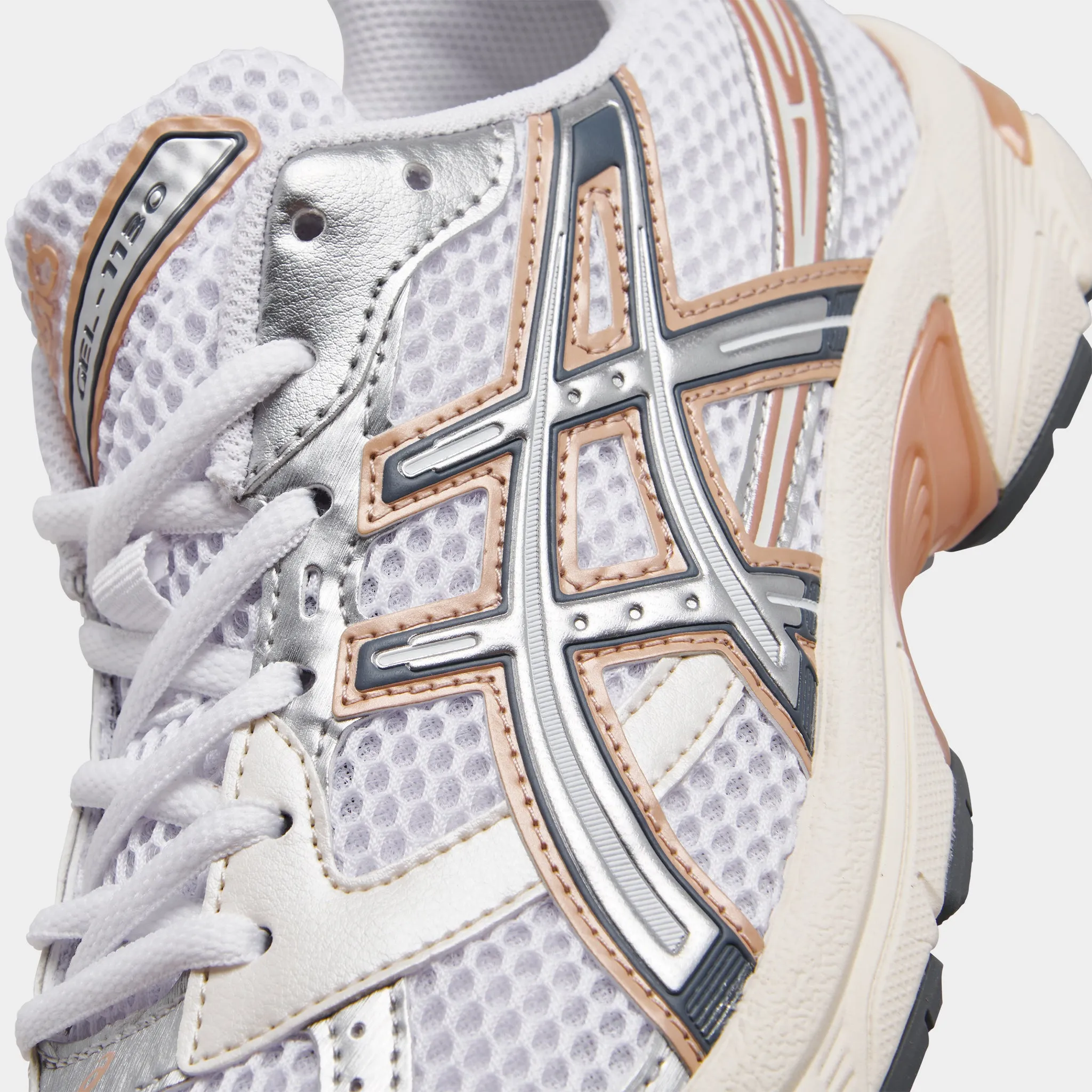 ASICS Women's GEL-1130 White / Pure Silver Leather Touch Future Walk