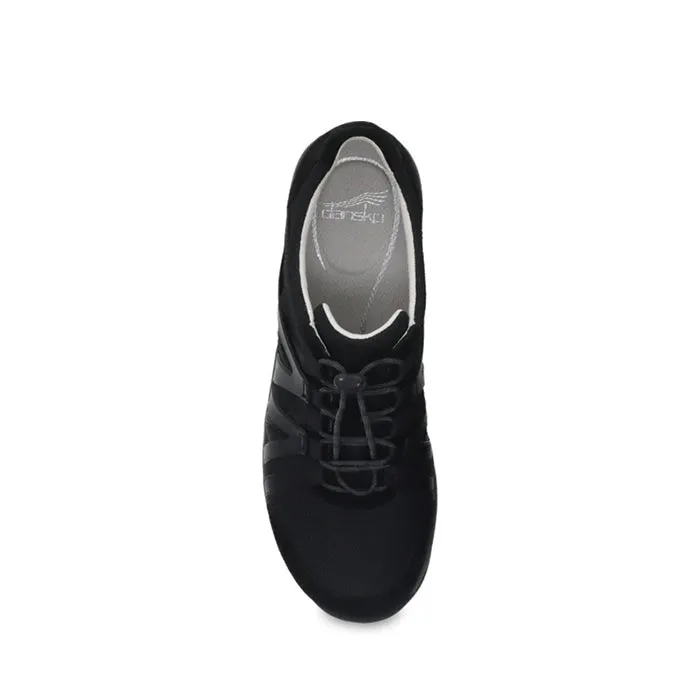 Womens Dansko Henriette Sneaker Black Gentle Step Lifestyle Design