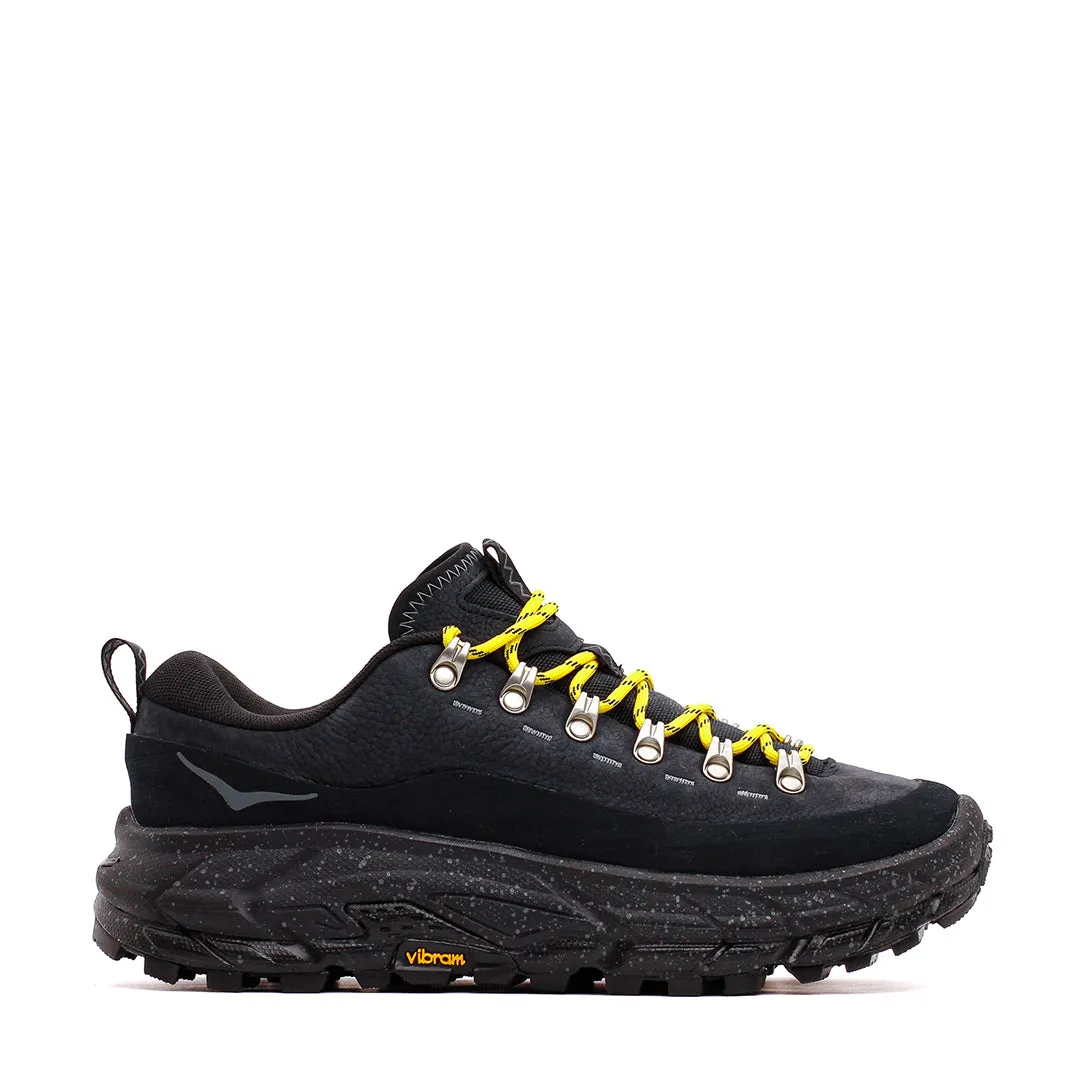 waterproof fabric shoes water - resistant Hoka One One Men Tor Summit Black Core 1147952-BBLC