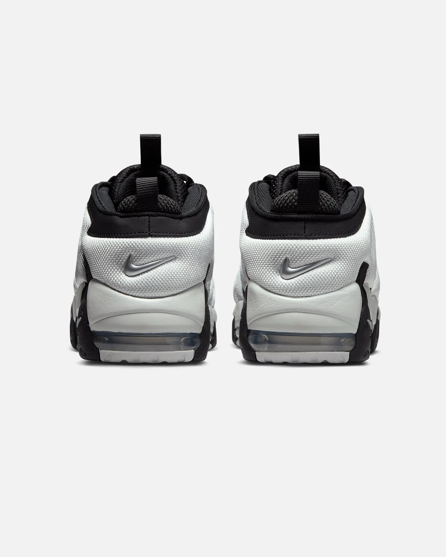 Nike Air More Uptempo Low Black/Photon Dust-Metallic Silver Synthetic