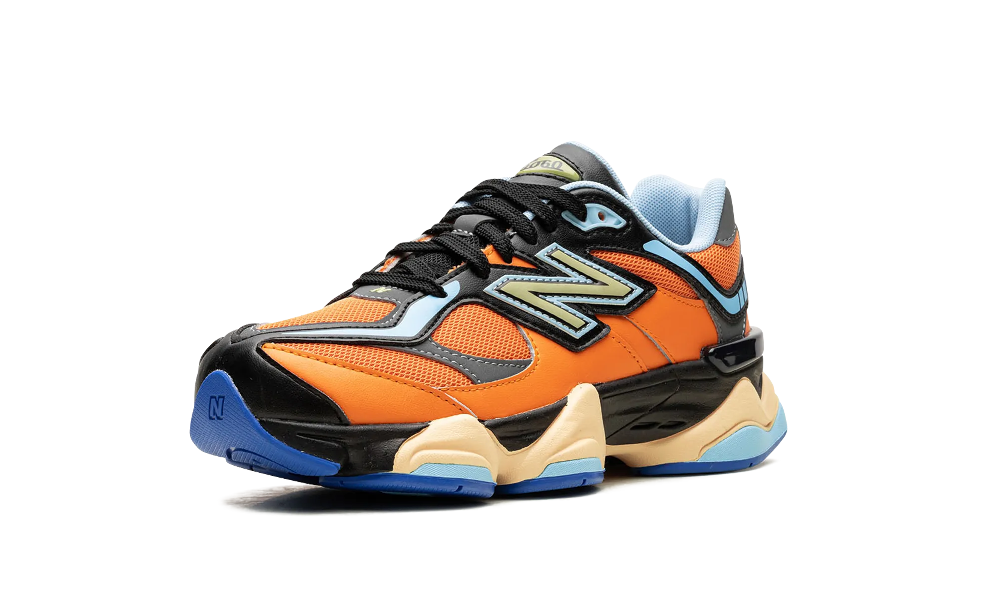 running in a national park shoes 9060 Big Kid "Orange/ Black"