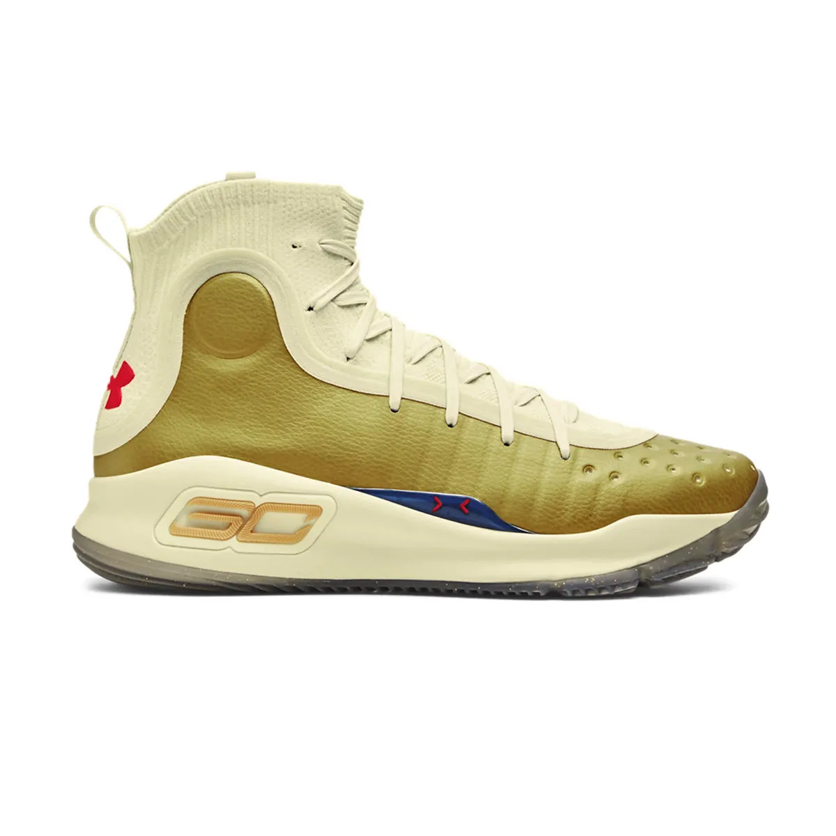 Curry 4 Retro 'Lemon Ice Metallic Gold' Mesh Lift Up