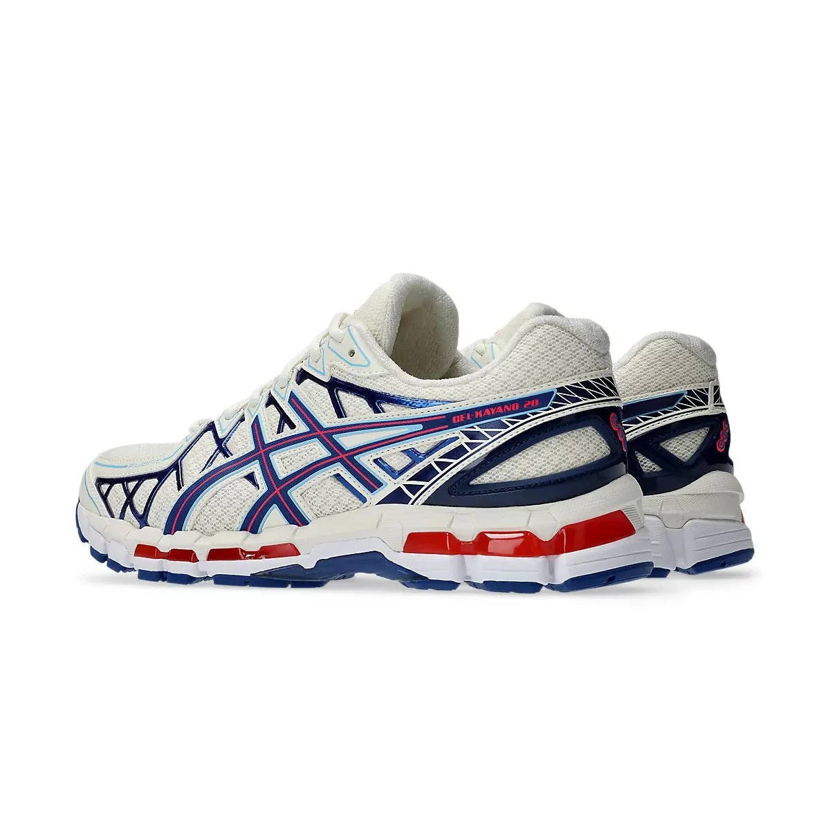 GEL-Kayano 20 'Cream Deep Marine' Flexible Design