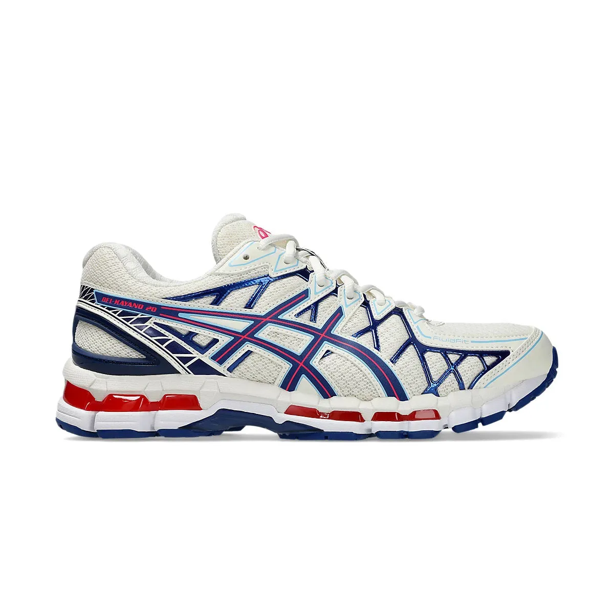 Athletic materials grip - level GEL-Kayano 20 'Cream Deep Marine'