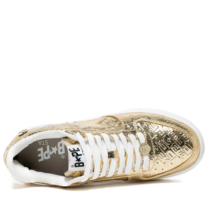 A Bathing Ape Bape Sta #5 - Gold Total Comfort Luxe Comfort