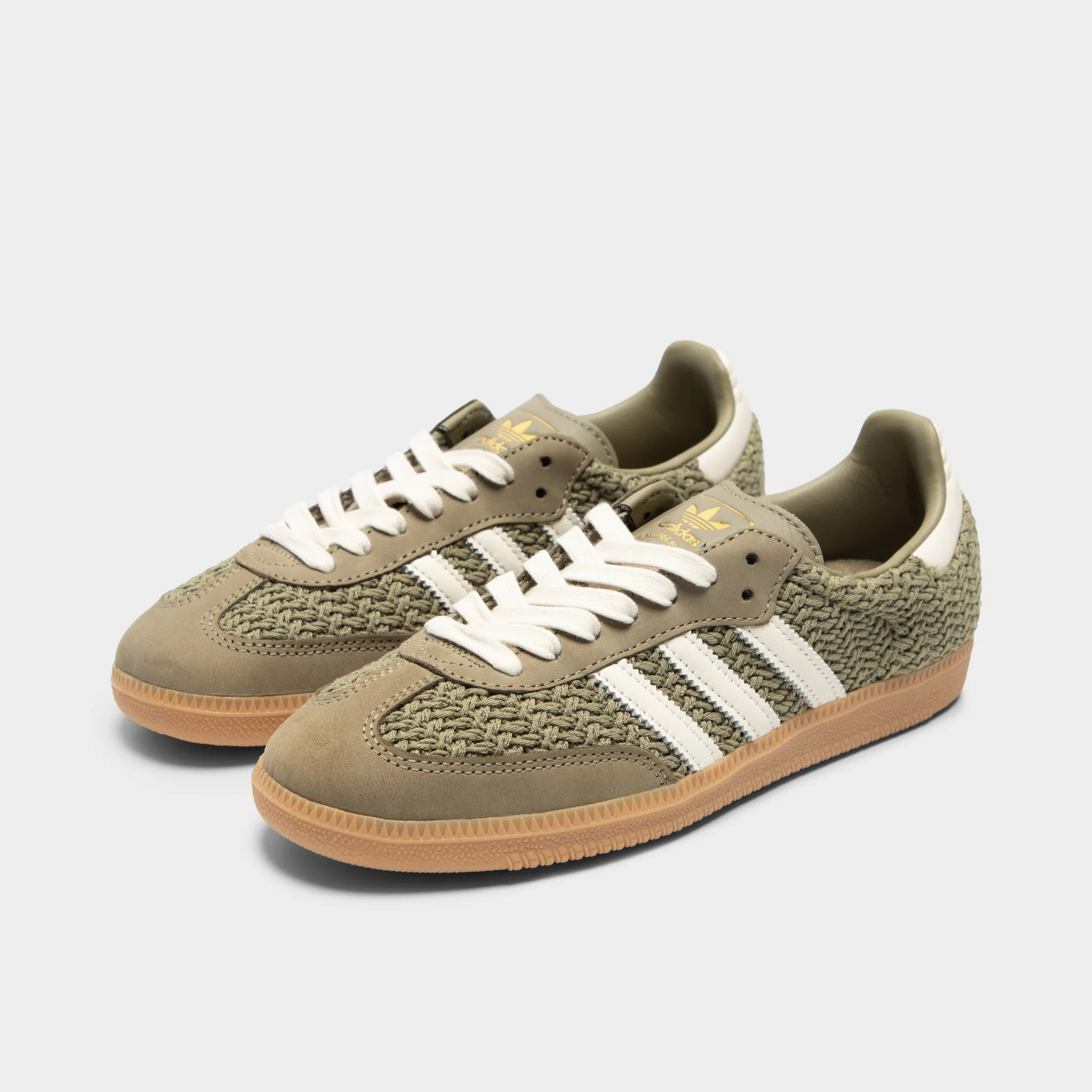 Street Walks Family Run adidas Women's Samba OG Orbit Green / Cream White - Gum