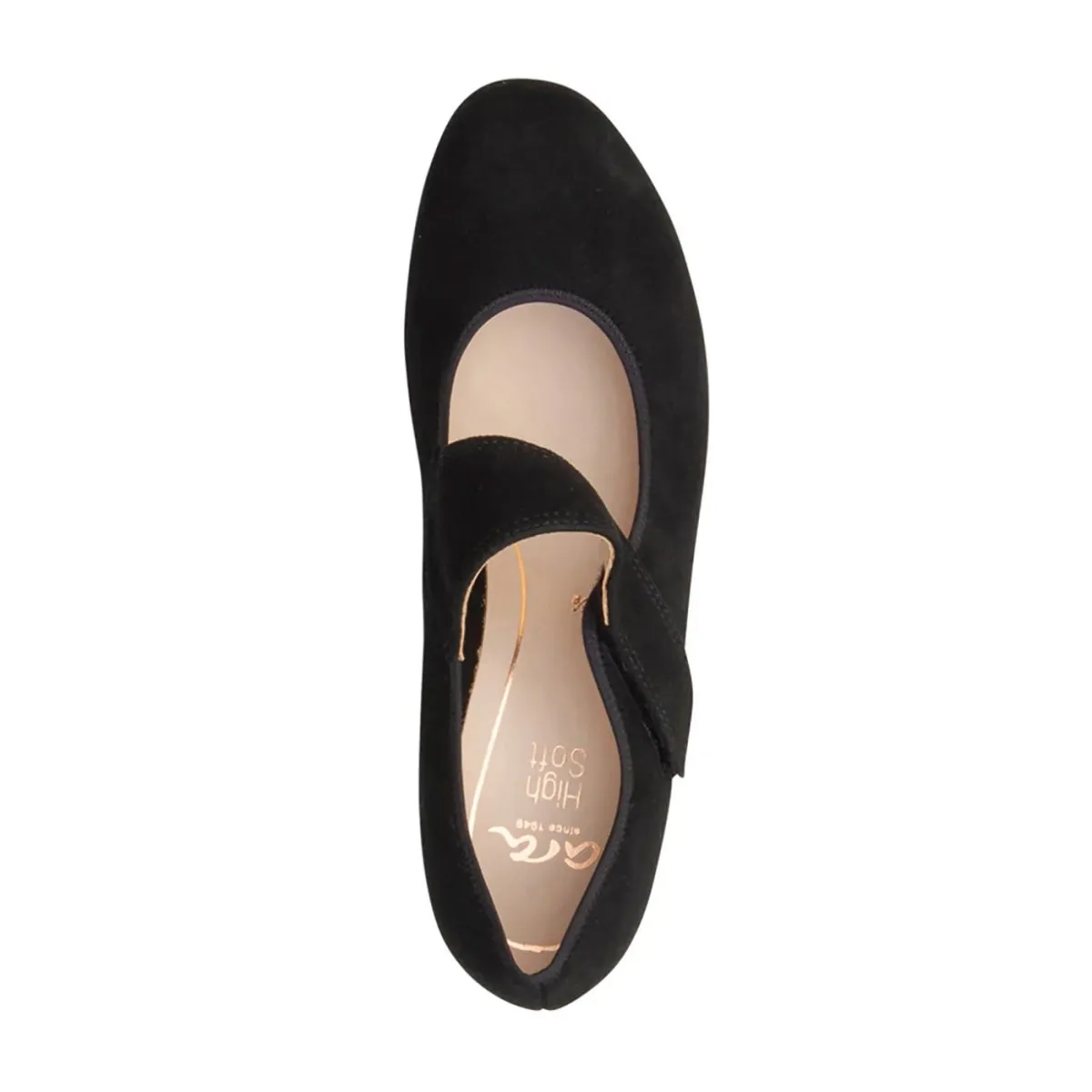 Ara Women's Calico 2 Black Suede Easy to Wear Versatile Design