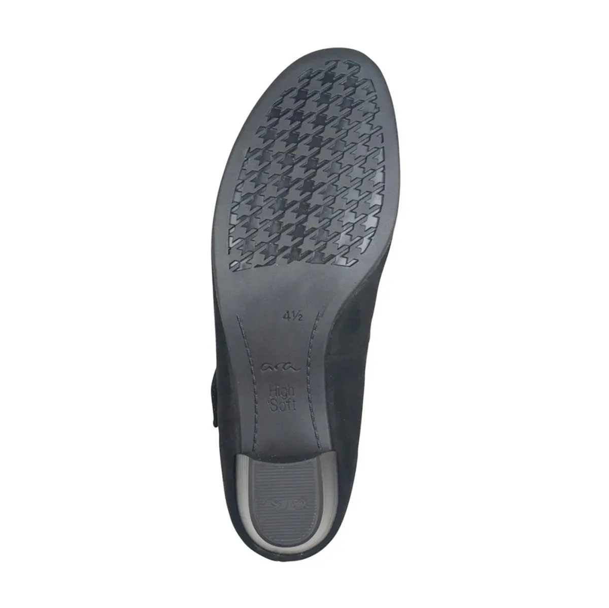 Long Life Stand Tall Ara Women's Calico 2 Black Suede