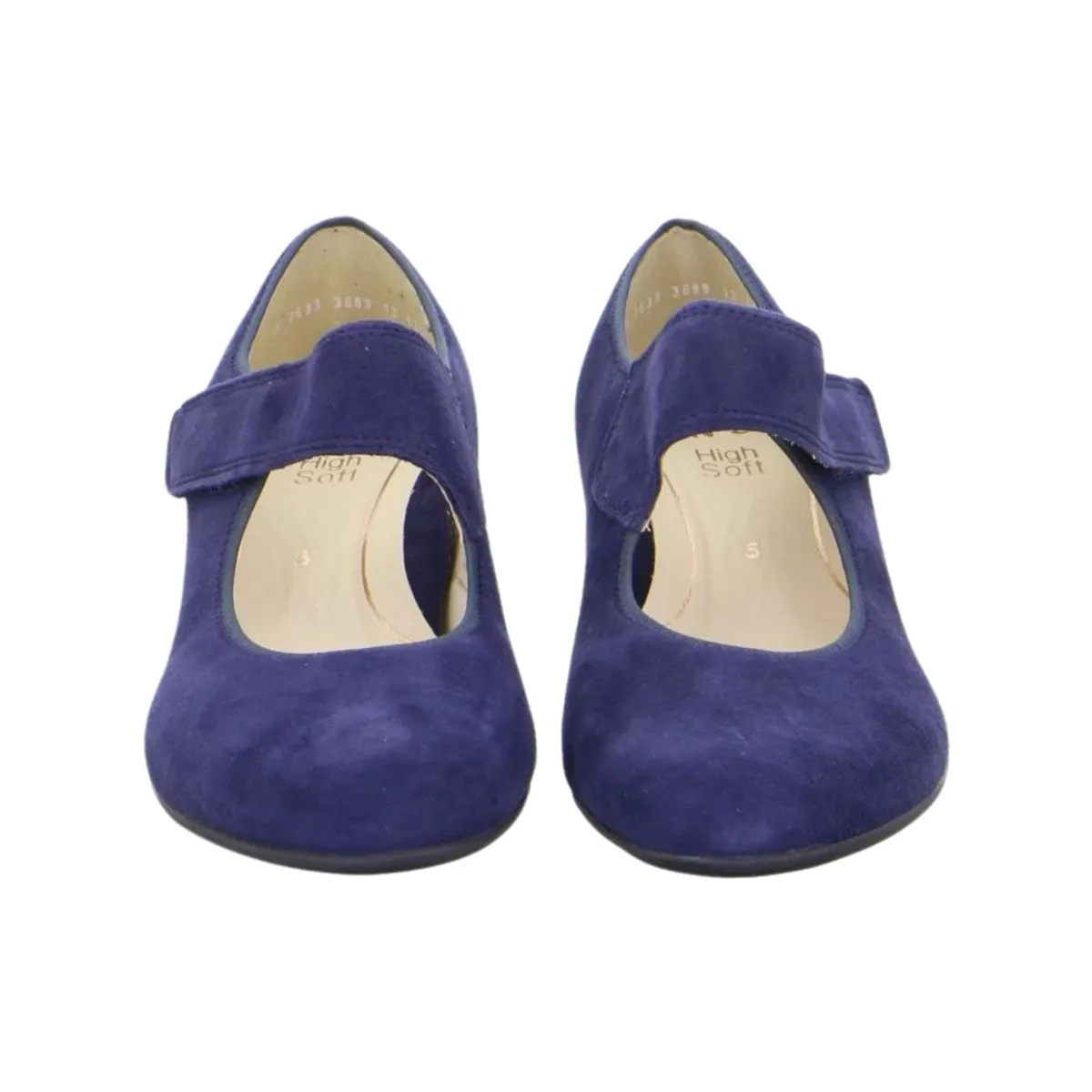 City Chic Ara Women's Calico 2 Navy Suede