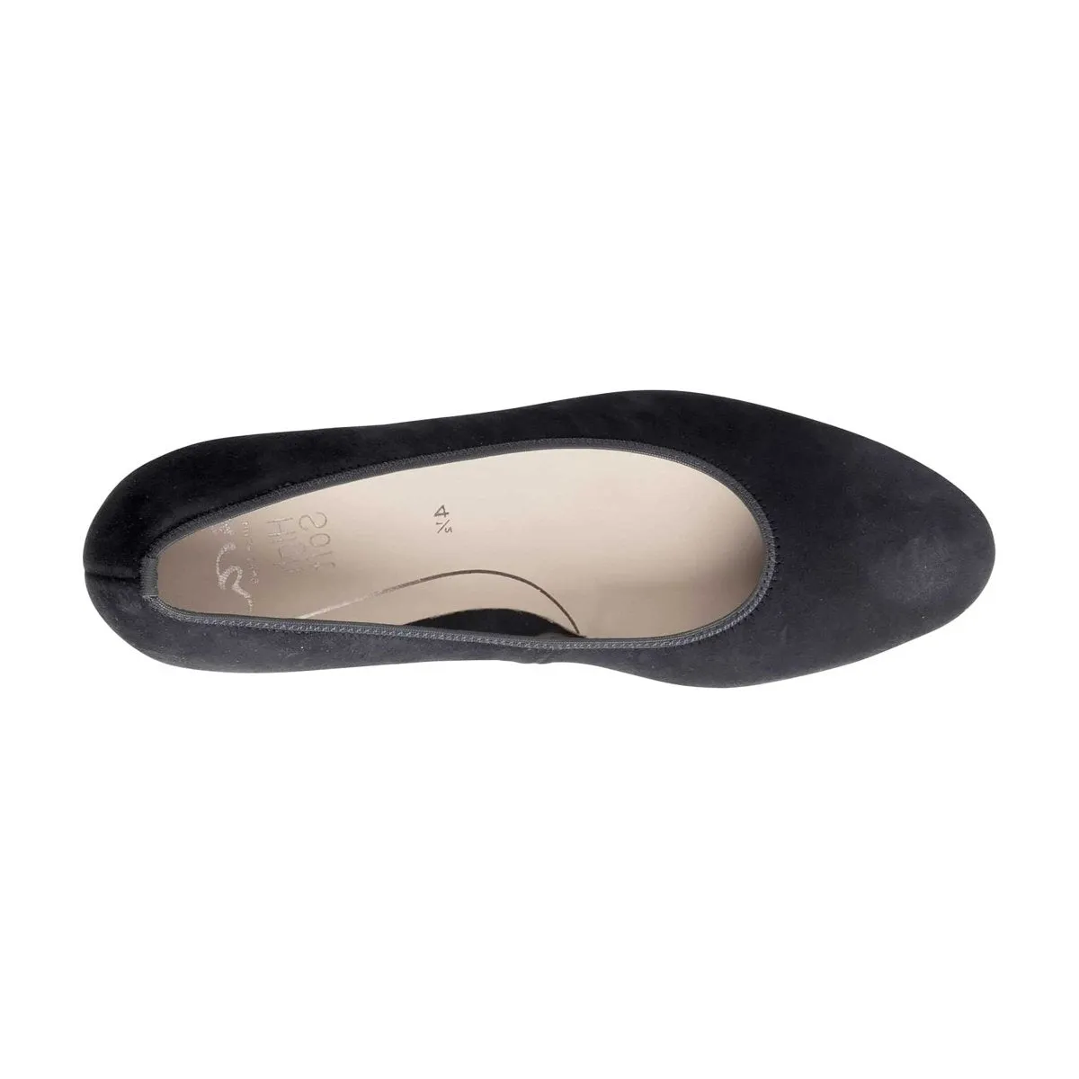 Ara Women's Ophelia Black Suede Plush Fit