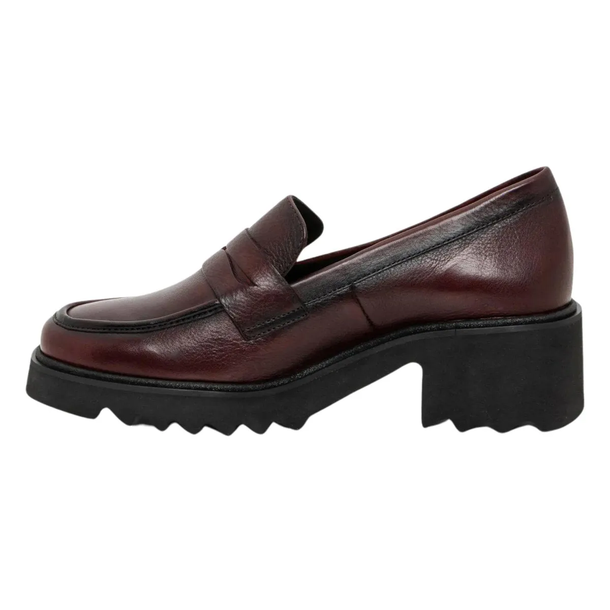 Perfect Fit Ara Women's Prism Platform Penny Amarone Calf Leather
