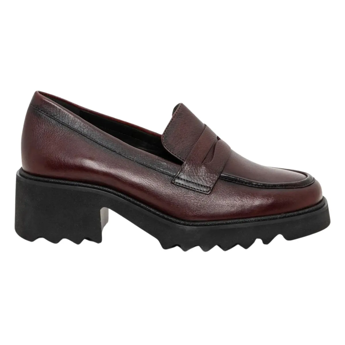 Team Meet Ara Women's Prism Platform Penny Amarone Calf Leather