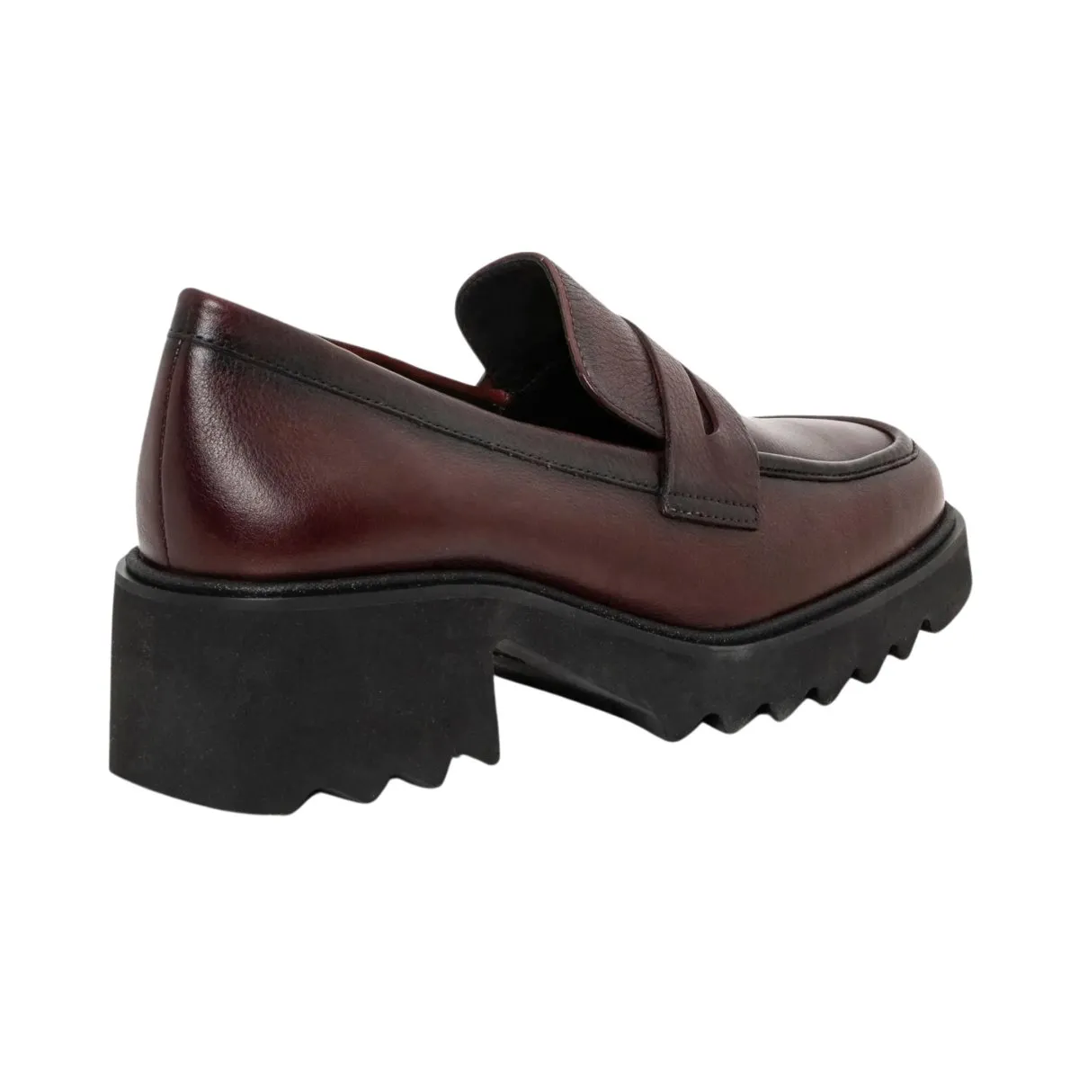 Ara Women's Prism Platform Penny Amarone Calf Leather Master Cut Show Night