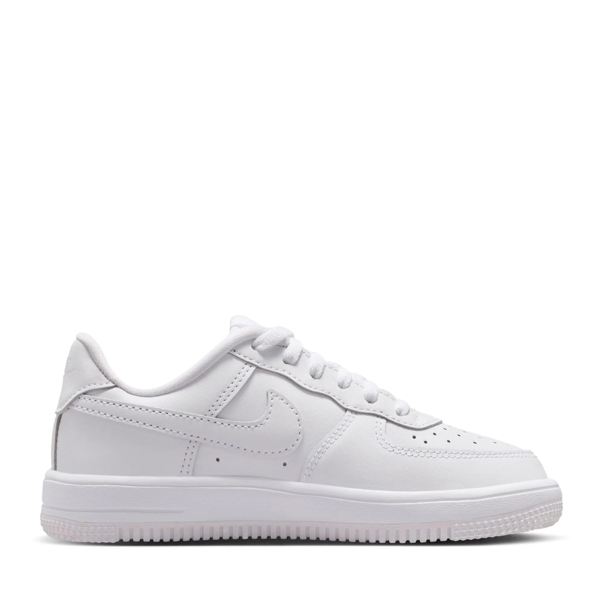 Stylish Fit Nike Force 1 Low (PS) - White/White