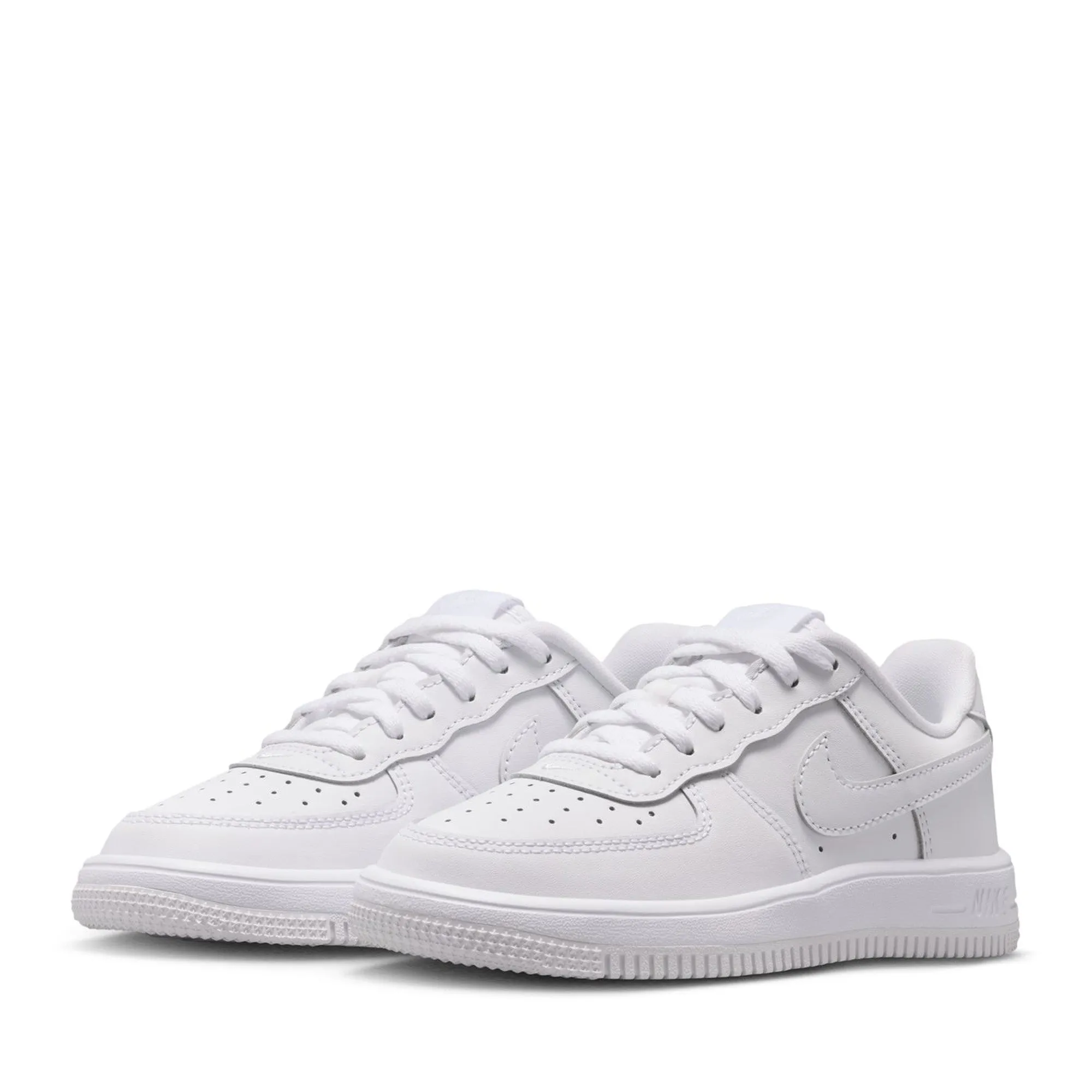 Dynamic Flex Grooves Motion Control Arch Nike Force 1 Low (PS) - White/White